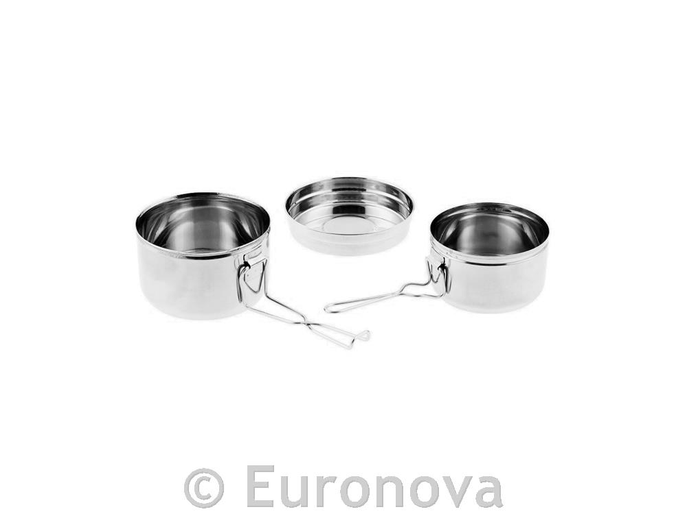 Menažna posoda Royal / 1-delna / 15x11cm / 1x 1.5L + 1x 0.9L