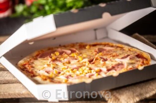 Pizza škatla / 33x33x4cm / 100 kos / bela