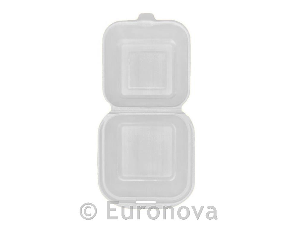 Embalaža za burgerje / XXL / 15x15x8cm / HP6 / bela / 500kos