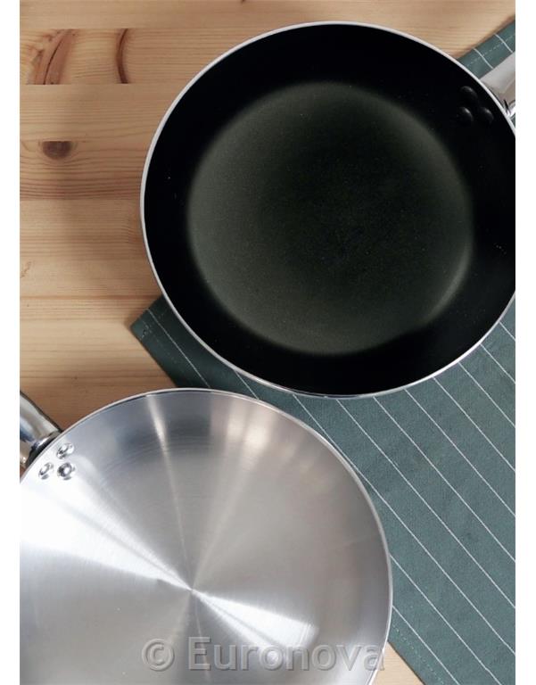 Globoka ponev aluminij / 36cm / 3mm / Non-Stick / Indukcija