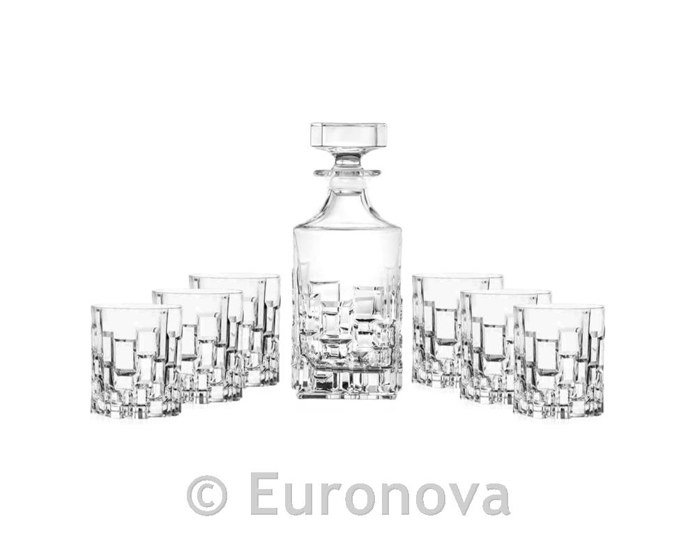 Set Etna / Dekanter + kozarci za Whisky / 7kos