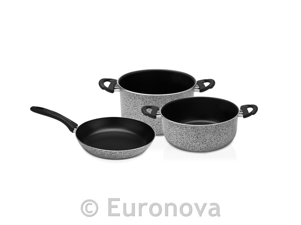 Nizka ponev aluminij / 30cm / 2,5mm / Non-Stick