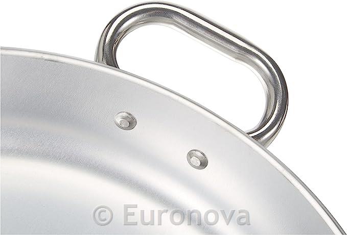 Nizka ponev aluminij / 20cm / 3mm / dva ročaja