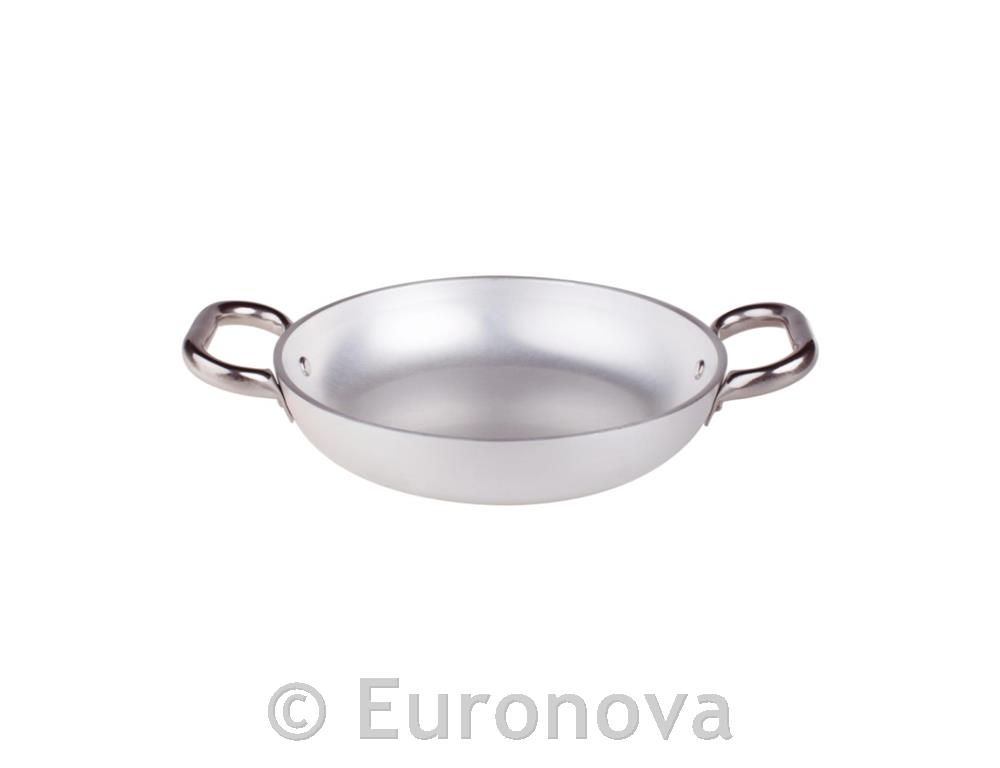 Nizka ponev aluminij / 28cm / 3mm / dva ročaja