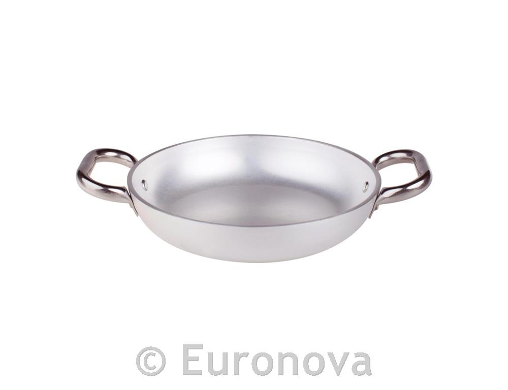 Nizka ponev aluminij / 45cm / 3mm / dva ročaja