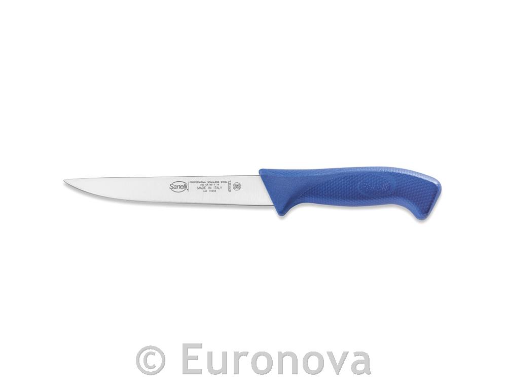 Nož za filiranje / 18cm / flex / moder / Skin