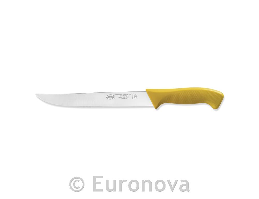 Nož za pečeno meso / 24cm / rumen / Skin