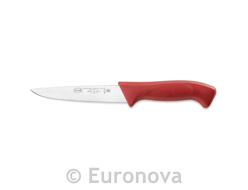 Nož za izkoščevanje / 16cm / rdeč / Skin