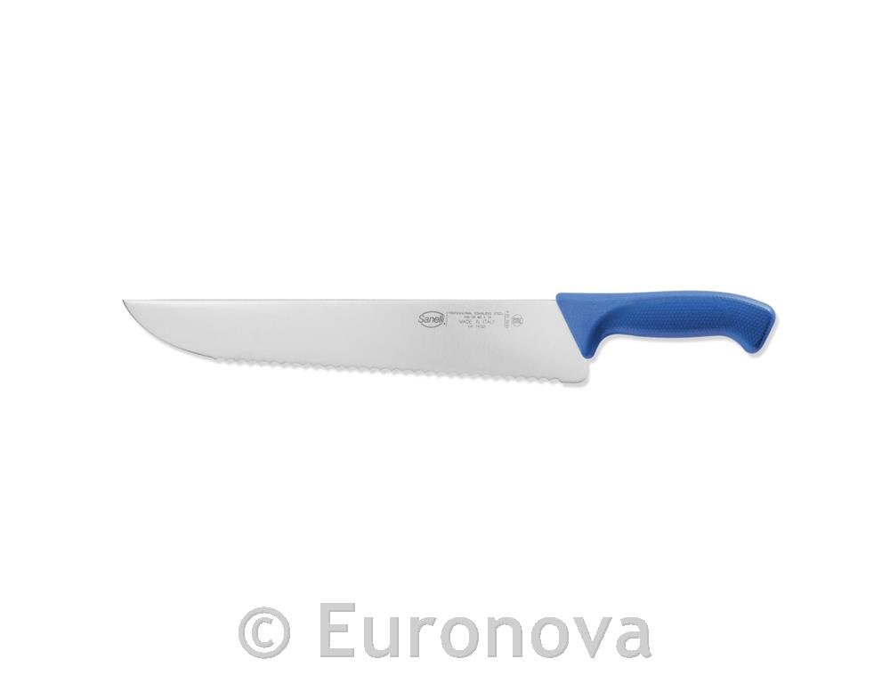 Nož za ribe / 33cm / nazobčan / moder / Skin
