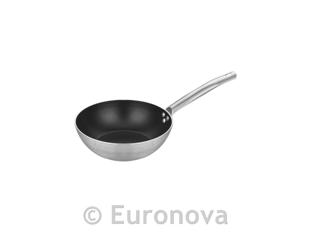 Wok aluminij / 24cm / 3,5mm / s premazom / 2,54L